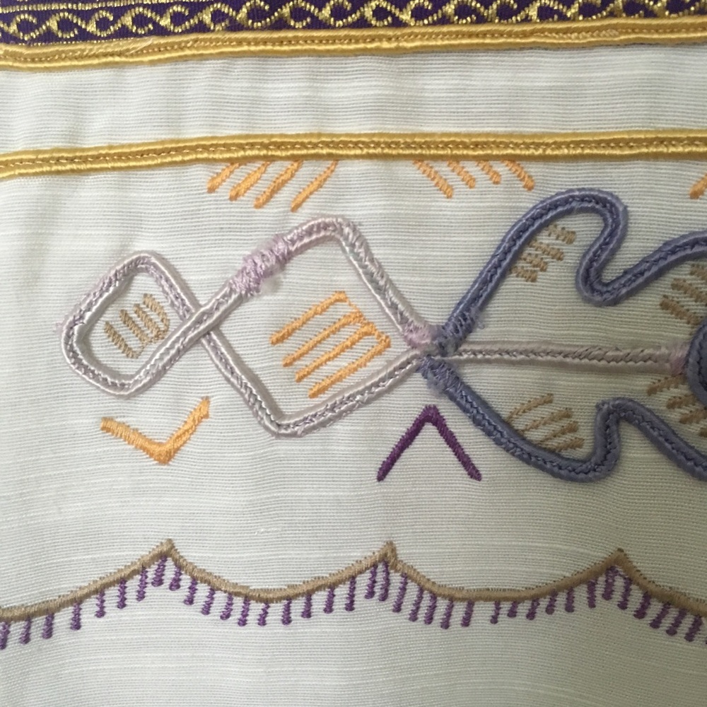 Vintage Embroidered Ribbon Patterned Jacket - Picture 7 of 8